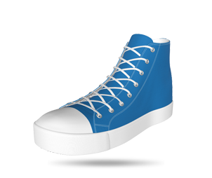 High Top Canvas Sneaker