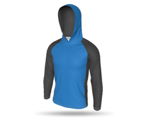 Mens Raglan Sun Hoodie