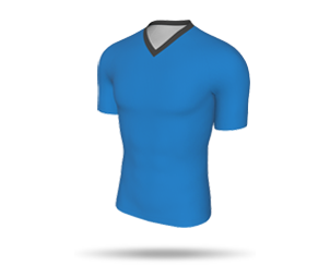 Men's Raglan SS Compression Top - V-Neck Collar