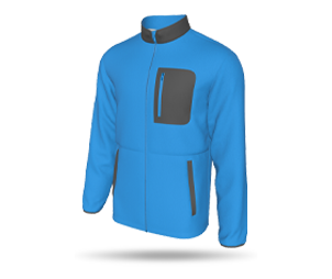 Mens Full Zip Sherpa Fleece Jacket