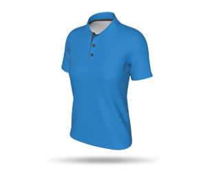 Womens Interchangeable SS Raglan Polo Shirt