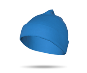 Wool Winter Beanie - Fold up Lip Style 2