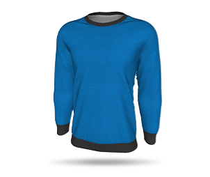 Mens Raglan Sweatshirt Style 1 - Crew Neck