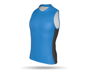Mens Full Zip Cycling Vest