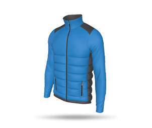 Mens Inline Padded Bomber Jacket Style 2