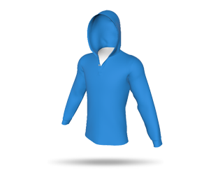 LS Inline Rugby Jersey with Hood