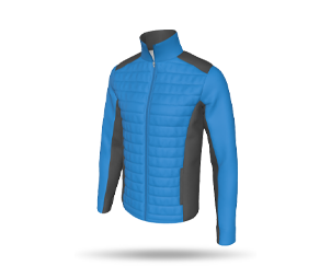 Mens Inline Padded Bomber Jacket Style 1