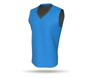 Mens Reversible Basketball Singlet - V-Neck Collar