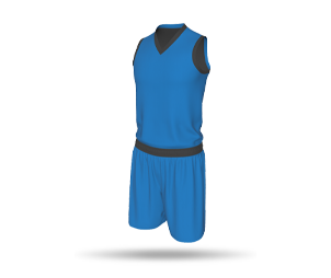 Mens Reversible Basketball Uniform Style 2 - V-Neck Collar