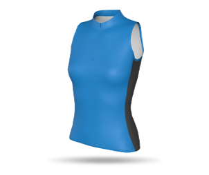 Womens Quarter Zip Cycling Vest