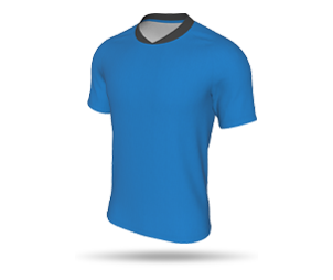 Mens Interchangeable SS Raglan Football Shirt - Crossover Collar