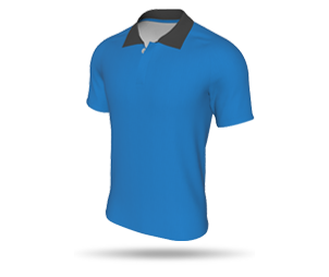 Mens Interchangeable SS Raglan Football Shirt - Polo Collar 3 Button