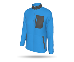 Womens Full Zip Sherpa Fleece Jacket