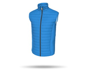 Mens Inline Sleeveless Summer Padded Jacket - Style 1