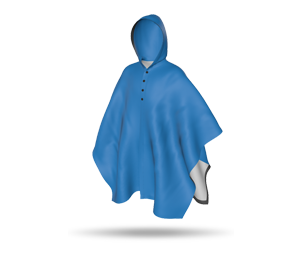 Buttoned Poncho